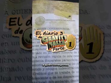 1 El Diario 3 de GravityFalls Diario3 Eldiario Journal3 GravityFallsJournal BillCipher