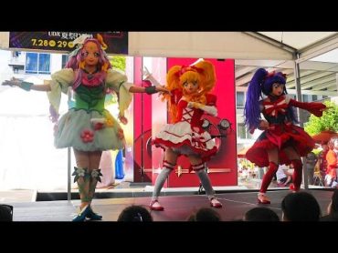 魔法つかいプリキュア！ショー 【ワンピース似合うかな？！ 】最前列高画質 ＠秋葉原UDX夏祭り2016☆ Pretty Cure / Precure Show （プリキュアショー）