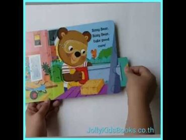 Bizzy bear DIY book by Jolly Kids Books Thailand