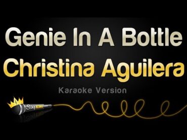 Christina Aguilera  Genie In A Bottle (Karaoke Version)