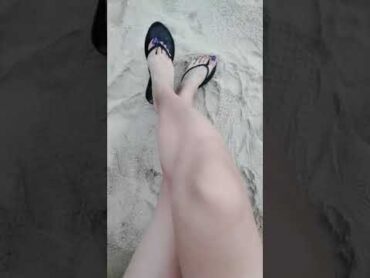 Feet on beach