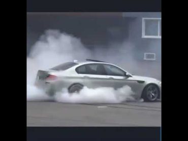 BMW M5 insane drift