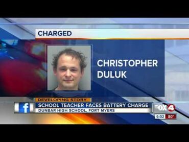 LCSD teacher charged with battery