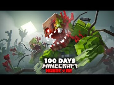 I Spent 100 Days in a Flood Infection in Hardcore Minecraft... Here&39;s What Happened