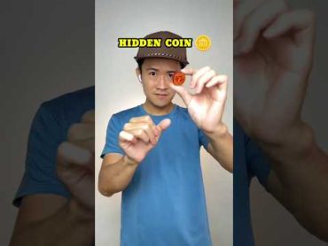 Hide Your Coin Easy Magic Trick 🪙😜 shorts magic trending ytshorts