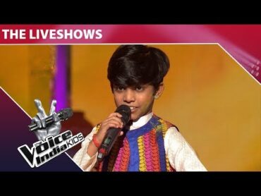 Mohd. Fazil Performs On Rang Barse  The Voice India Kids  Episode 32