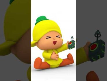 🌈 Pocoyo and Pato change color VIDEOS and CARTOONS for KIDS shorts