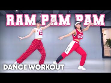 [Dance Workout] Natti Natasha x Becky G  Ram Pam Pam  MYLEE Cardio Dance Workout, Dance Fitness