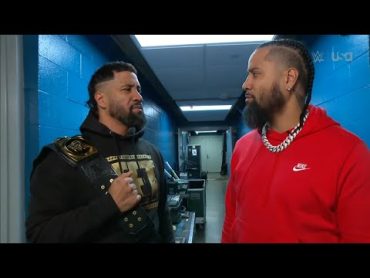 Jey Uso rechaza hablar con Jimmy Uso en Backstage  WWE Raw 14/10/2024 (En Español)