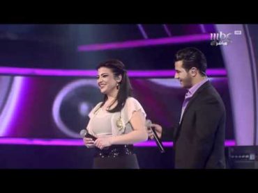 Arab Idol  Ep18  ناديا المنفوخ و يوسف عرفات