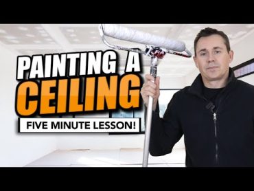 HOW TO PAINT A CEILING  Everything you need to know in 5 minutes!