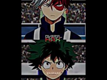 todoroki vs deku  sports festival