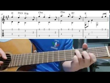 I See The Light (Tangled)  Easy Fingerstyle Guitar Playthrough Tutorial Lesson With Tabs