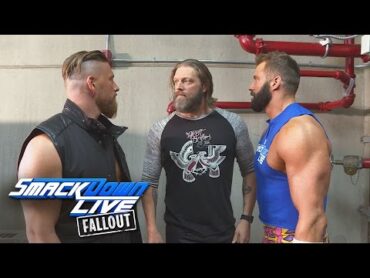 Edge reunites with The Edgeheads: SmackDown LIVE Fallout, Nov. 15, 2016