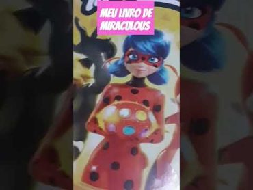 meu livro de miraculous que comprei na escola