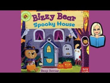 BIZZY BEAR Spooky House!  A picture book with pullout tabs! (read aloud with music)