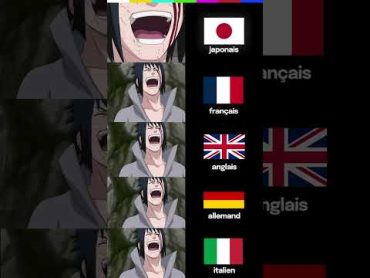 NARUTO  Sasuke parle plusieurs langues