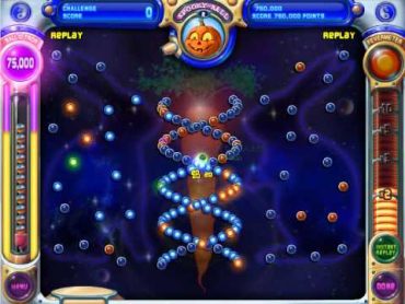 Peggle  First Ball Leaves Just One Orange Pegg!