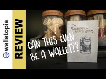 Novel Book Wallet is unique, but can a book be a good wallet?