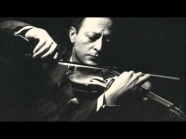 JASCHA HEIFETZ  play SAINT SAËNS The Introduction and Rondo Capriccioso