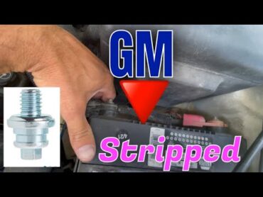 GM  Chevy Battery terminal stripped out bolt replacement / repair battery terminal stripped