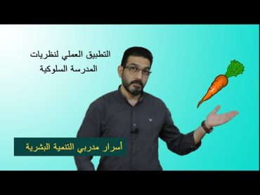 تطبيقات المدرسة السلوكية