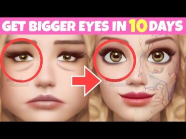 Big Eyes Exercise (Fast Results)  Massage to Lift Droopy Eyelids, Make Your Eyes Symmetrical