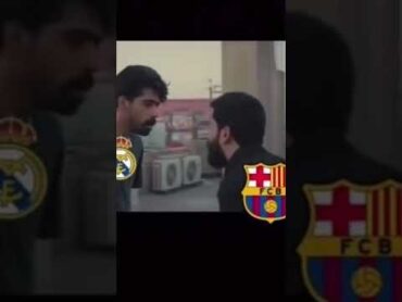 ملخص مباراة برشلونة وريال مدريد 40😂😂😂😂 تحشيش