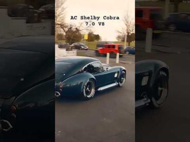 A Hardtop COBRA is leaving The ⛽. shelbycobra ford carlovers v8 shorts