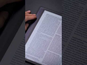 Clear ePaper Screen Sharpens Your Mind