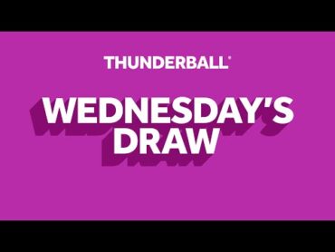 The National Lottery Thunderball draw results from Wednesday 27 November 2024