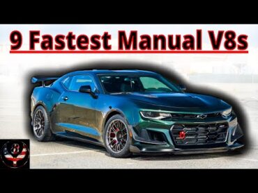 9 Fastest V8 Manual American Cars  2024