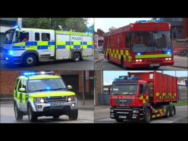 Fire Trucks, Police Cars and Ambulances Responding  BEST OF 2015