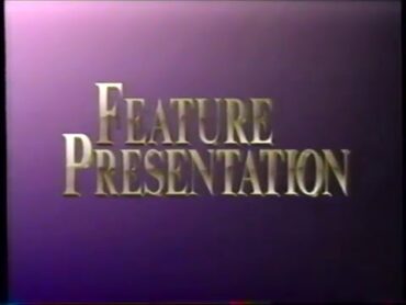 Paramount  Feature Presentation (1990) Company Logo (VHS Capture)