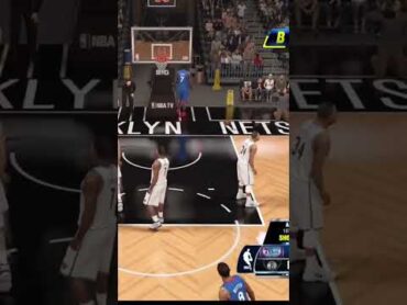 DUNK MADE ME SQUEAL IN NBA2K?!? nba2k14 basketballplayer sportsvideogame skill