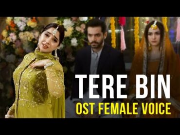 Tere Bin  Ost 🎵  Female Voice  Nimral Roy  ft Ymna Zaidi, Wahaj Ali  Har Pal Geo