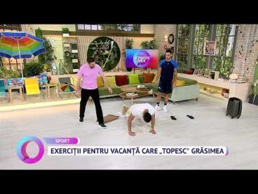 Exerciții pentru vacanță care "topesc" grăsimea