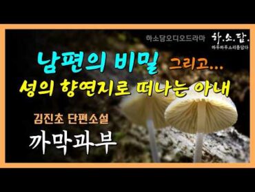 남편의 아랫도리 비밀을 알게 된 여인은 성의 향연지로 여행을 떠나는데...  [까막과부–김진초 단편소설] 하소담오디오드라마  책읽어주는여자 하소담 소설 오디오북