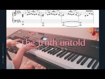 BTS (방탄소년단) 전하지 못한 진심 (The truth untold) Piano Cover