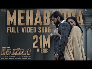 Mehabooba Video Song (Tamil)  KGF Chapter 2  RockingStar Yash  Prashanth Neel  Ravi Basrur