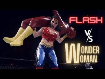 Wonder Woman v The Flash  MVF Mixed Fights (HD)