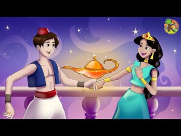 علاء الدين والأميرة ياسمين 👳🏼‍♀️ Aladdin and The Magic Lamp فلم كرتون KONDOSAN HD 4K قصص اطفال