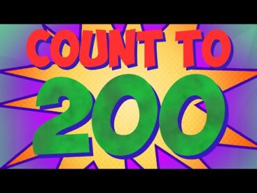 Count to 200 and Exercise!  Jack Hartmann Counting Song  Numbers Song