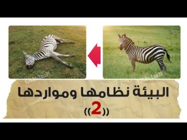 البيئة نظامها ومواردها (الجزء 2)  تانية ثانوى  الترم الأول