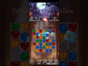 Jewel Vampire University  Levels 1, 2 gameplay match 3 logic puzzle game walkthrough match3game