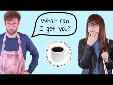 Cómo pedir un café en inglés  Coffee with milk? 🙅