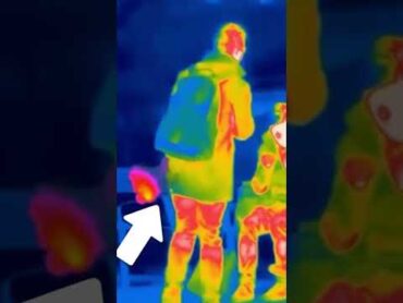 Fart under thermal camera?:D viral funny fart