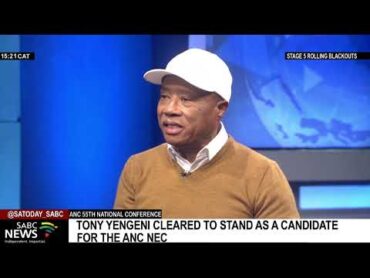 ANC 55th National Conference: Tony Yengeni cleared to stand for NEC position