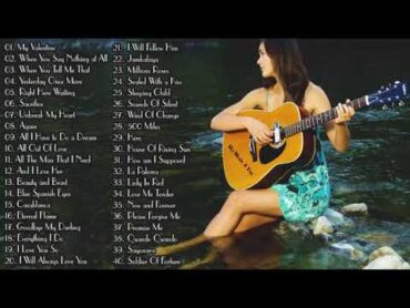 Top 50 Guitar Love Songs Instrumental 🎸 Soft Relaxing Romantic Guitar Music