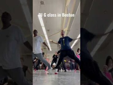 DJ G house dance class in Boston housedance housedancer housemusic